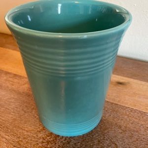 Fiestaware turquoise crock